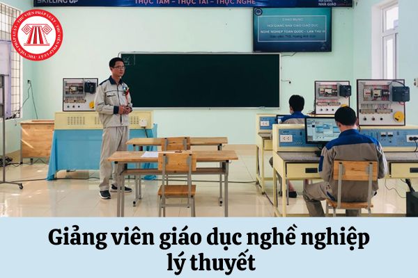 Giảng viên giáo dục nghề nghiệp lý thuyết