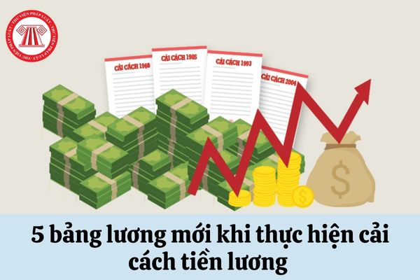 5 bảng lương mới khi thực hiện cải cách tiền lương theo Nghị quyết 27, cụ thể ra sao?