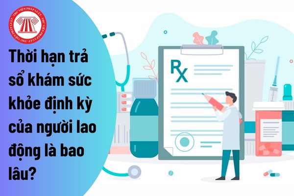 Thời hạn trả sổ khám sức khỏe định kỳ của người lao động là bao lâu?