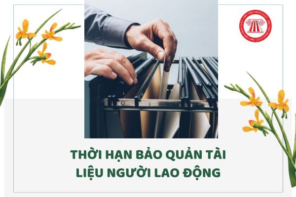 Tài liệu người lao động được bảo quản bao lâu theo Thông tư 10?