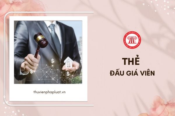 Thẻ đấu giá viên có được cấp lại không?