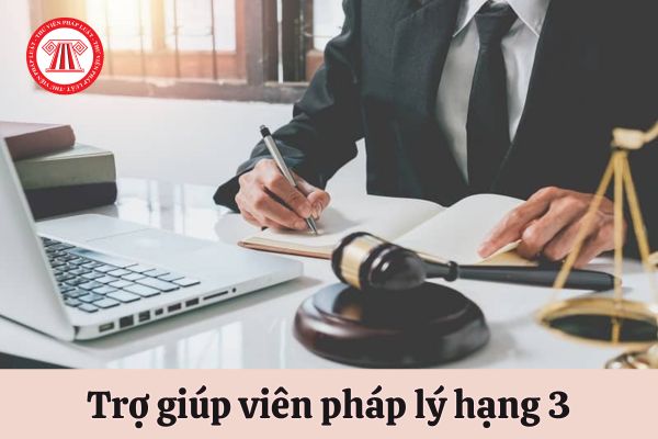 Trợ giúp viên pháp lý hạng 3 được áp dụng hệ số lương bao nhiêu?