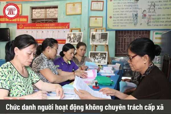 Thẩm quyền quy định chức danh người hoạt động không chuyên trách cấp xã thuộc về ai?