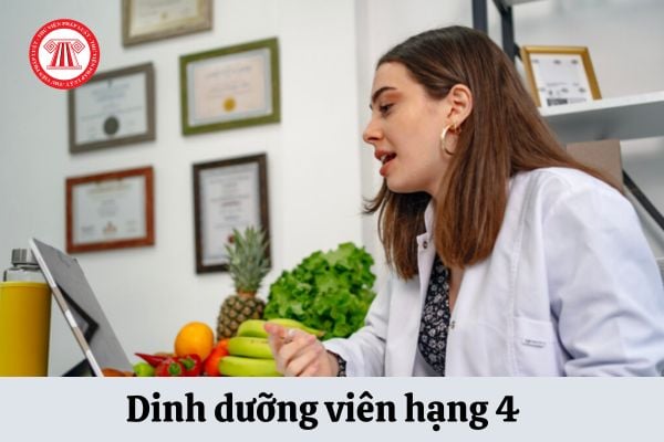 Viên chức dinh dưỡng hạng 4 được áp dụng hệ số lương bao nhiêu?