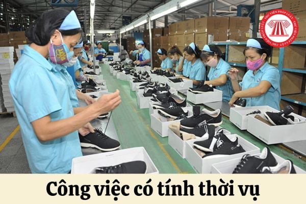 Thời giờ nghỉ ngơi của người lao động làm công việc sản xuất có tính thời vụ là bao lâu?