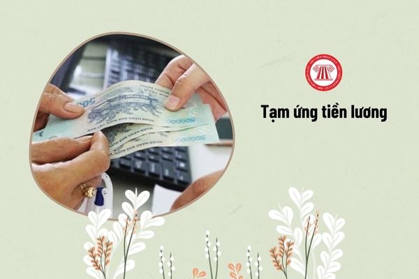 tạm ứng tiền lương