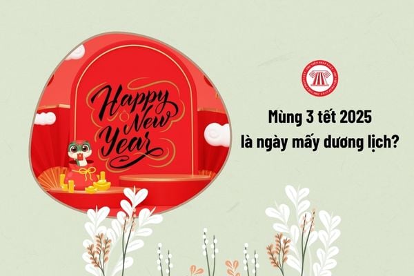 Mùng 3 tết 2025 là ngày mấy dương lịch? 