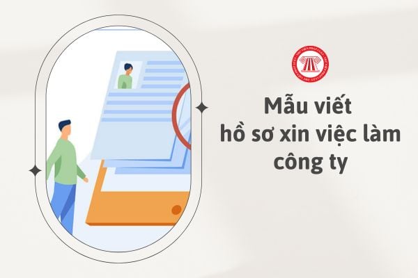 Mẫu viết hồ sơ xin việc làm công ty