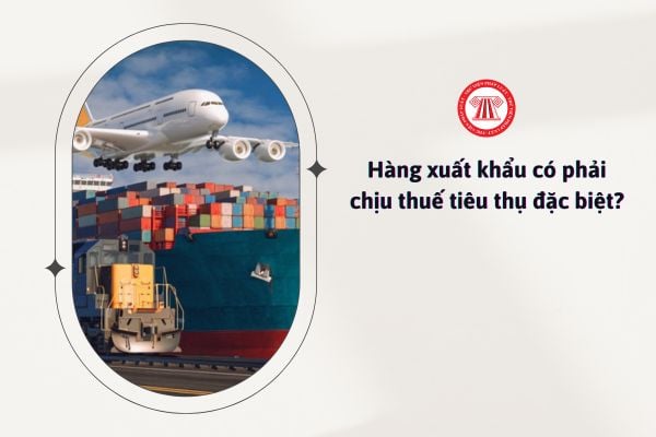 Hàng xuất khẩu có phải chịu thuế tiêu thụ đặc biệt không?