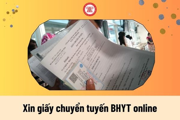 Xin giấy chuyển tuyến bảo hiểm y tế online như thế nào?