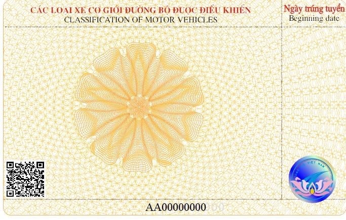 Mặt sau