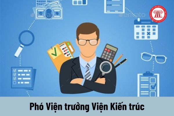 Phó Viện trưởng Viện Kiến trúc quốc gia là người đại diện của Viện trong trường hợp nào?