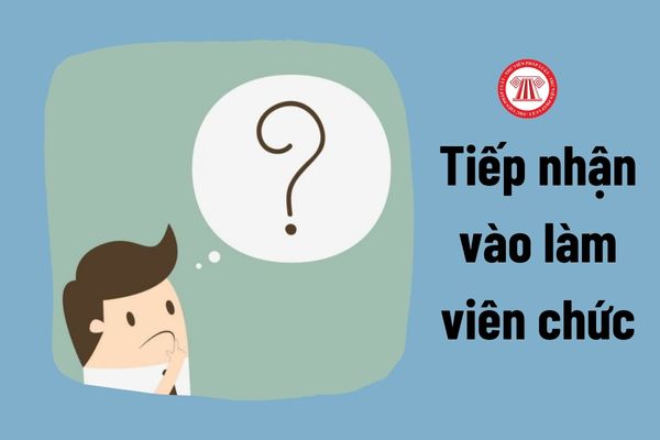 Các trường hợp nào được tiếp nhận vào làm viên chức tại Thanh tra Chính phủ?