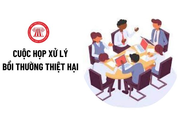 Có được tiến hành cuộc họp xử lý bồi thường thiệt hại khi người lao động vắng mặt không?