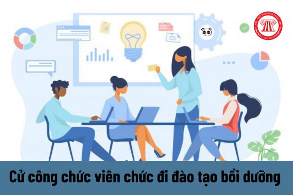 Việc cử công chức viên chức Bộ Nội vụ đi đào tạo bồi dưỡng dựa trên cơ sở nào?