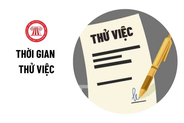 Được thử việc tối đa 06 ngày đối với những công việc nào?