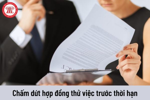 Người lao động có được chấm dứt hợp đồng thử việc trước thời hạn không?