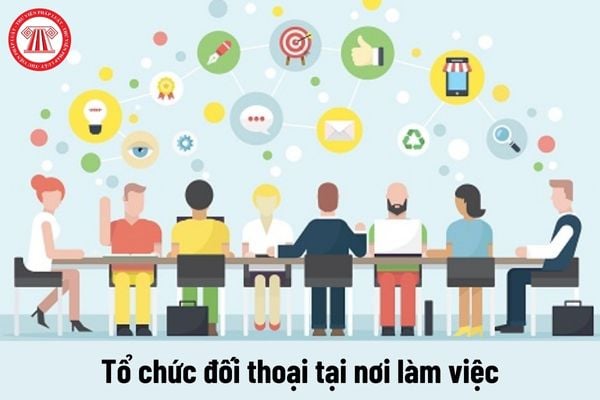 Người sử dụng lao động có phải tổ chức đối thoại tại nơi làm việc khi ban hành quy chế đánh giá mức độ hoàn thành công việc không?