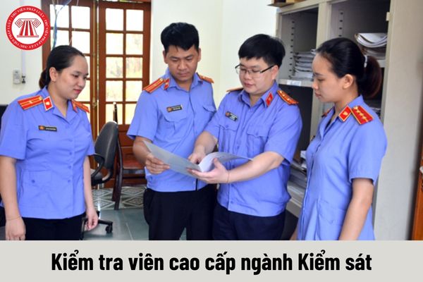 Kiểm tra viên cao cấp ngành Kiểm sát được nhận mức phụ cấp trách nhiệm là bao nhiêu?