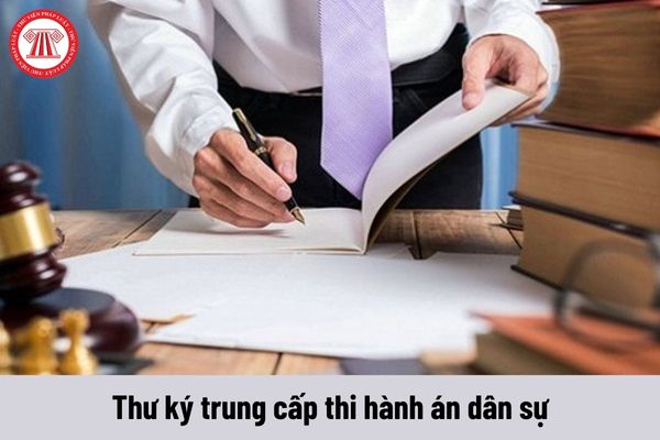 Thư ký trung cấp thi hành án dân sự được nhận mức phụ cấp trách nhiệm theo nghề là bao nhiêu?