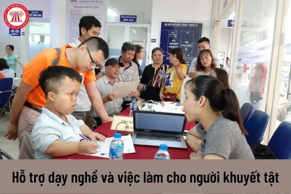 Chính sách dạy nghề và việc làm đối với người khuyết tật?