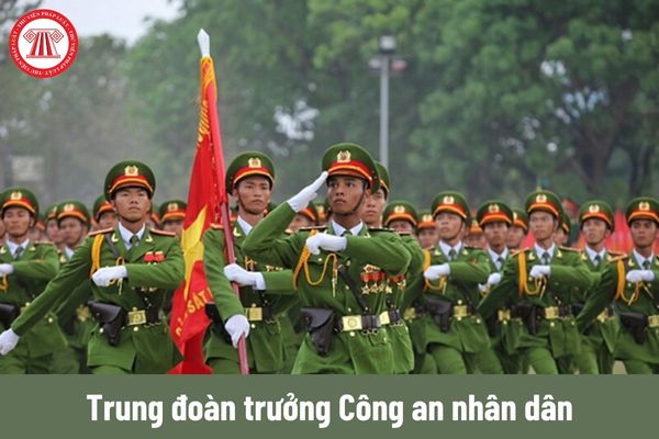 Trung đoàn trưởng được nhận mức phụ cấp chức vụ lãnh đạo Công an nhân dân là bao nhiêu?