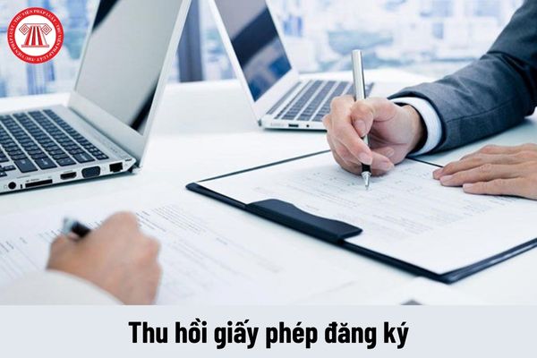 Chấm dứt sự tồn tại khi tách doanh nghiệp thì tổ chức người lao động tại doanh nghiệp có bị thu hồi giấy phép đăng ký không?