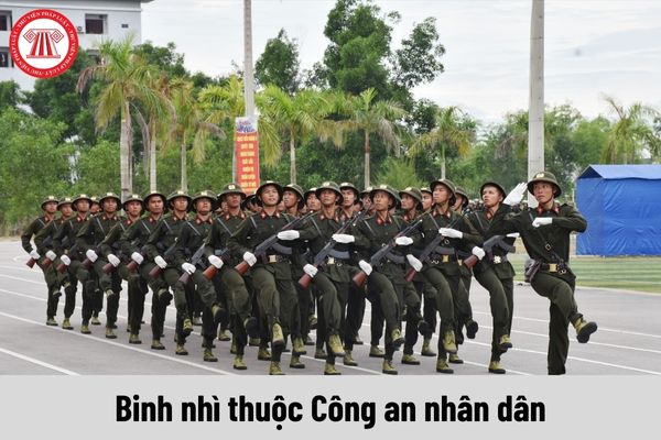Mức phụ cấp quân hàm Công an nhân dân của Binh nhì là bao nhiêu?