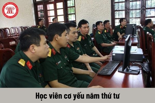 Học viên cơ yếu năm thứ tư có mức phụ cấp quân hàm hiện nay là bao nhiêu?