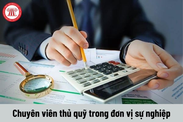 Chuyên viên thủ quỹ trong đơn vị sự nghiệp phải đáp ứng yêu cầu về trình độ như thế nào?