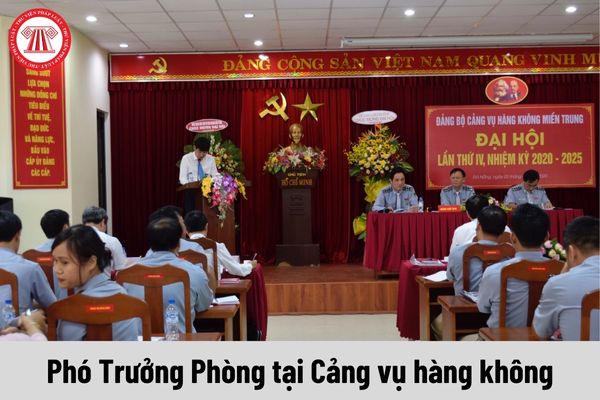 Quyền của người giữ chức vụ Phó Trưởng Phòng tại Cảng vụ hàng không là gì?