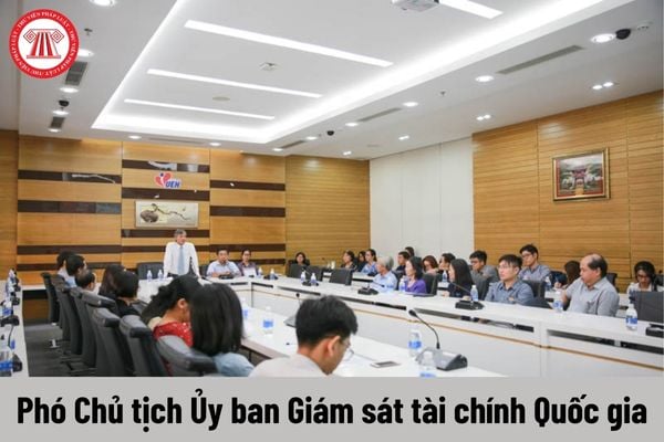 Quyền của người giữ chức vụ Phó Chủ tịch Ủy ban Giám sát tài chính Quốc gia là gì?