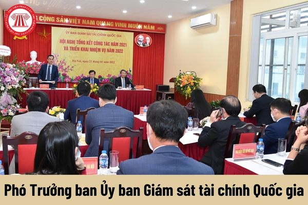 Người giữ chức vụ Phó Trưởng ban Ủy ban Giám sát tài chính Quốc gia có nhưng quyền gì?