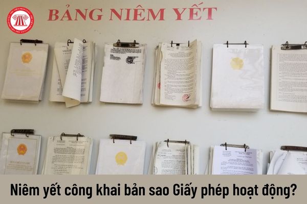 Không niêm yết công khai bản sao Giấy phép hoạt động của doanh nghiệp dịch vụ tại trụ sở chính trong thời hạn quy định thì bị xử phạt như thế nào?