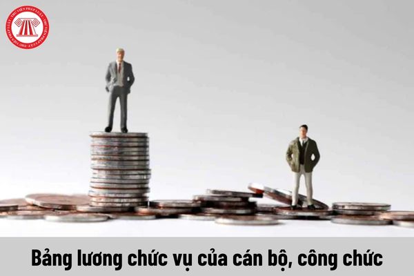 Bảng lương chức vụ của cán bộ, công chức từ 1/7/2024 khi cải cách tiền lương theo Nghị quyết 27 ra sao?