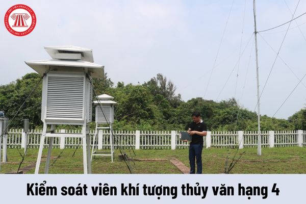 Kiểm soát viên khí tượng thủy văn hạng 4 có những quyền như thế nào?