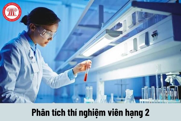 Phân tích thí nghiệm viên hạng 2 phải thực hiện những công việc như thế nào?