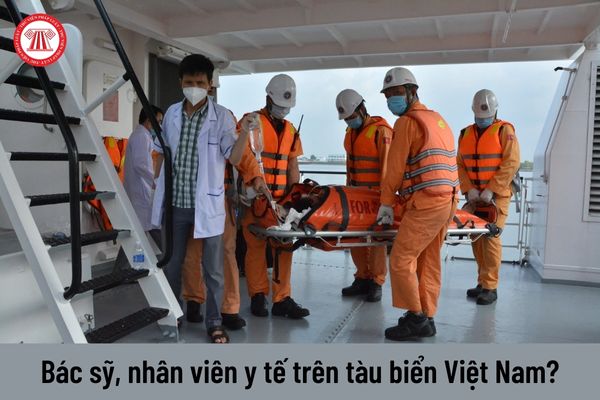 Trên tàu biển Việt Nam những người có chức danh bác sỹ hoặc nhân viên y tế thực hiện những nhiệm vụ nào?
