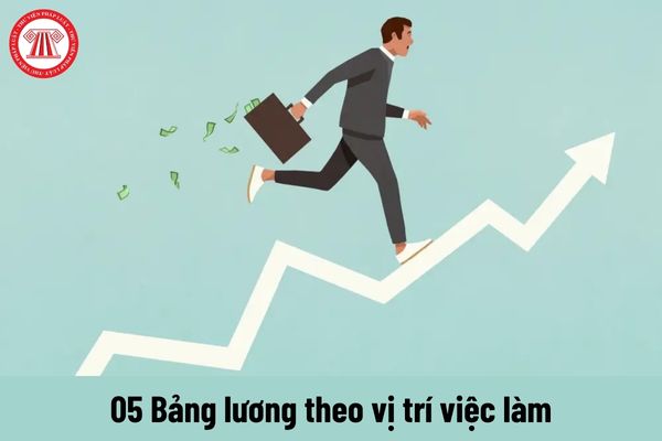 05 Bảng lương theo vị trí việc làm từ 1/7/2024 áp dụng với cán bộ, công chức, viên chức và lực lượng vũ trang?