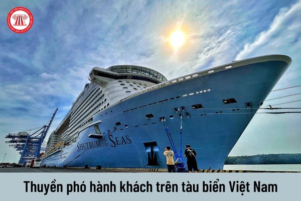 Nhiệm vụ của thuyền phó hành khách trên tàu biển Việt Nam là gì?