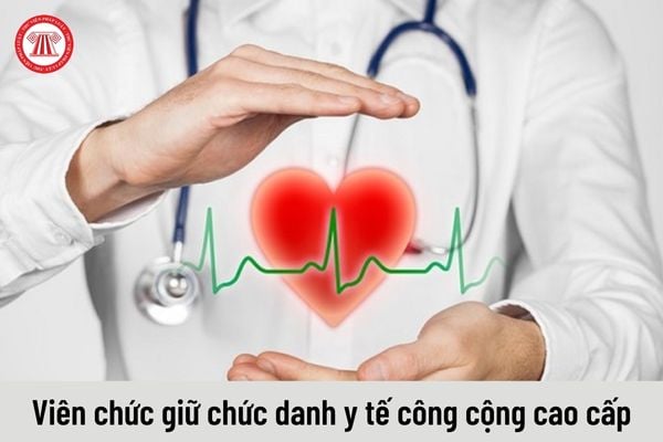 Năm 2023 mức lương của viên chức giữ chức danh y tế công cộng cao cấp là bao nhiêu?