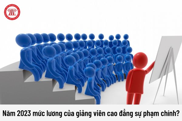 Năm 2023 mức lương của giảng viên cao đẳng sư phạm chính thay đổi thế nào?