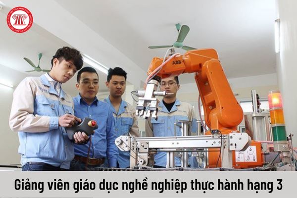 Từ 01/7/2023 mức lương của giảng viên giáo dục nghề nghiệp thực hành hạng 3 là bao nhiêu?