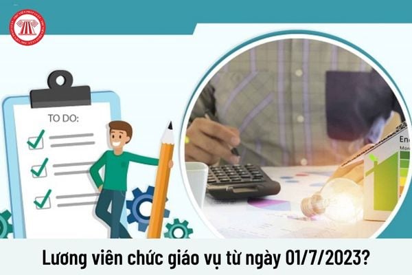 Năm 2023 viên chức giáo vụ được hưởng mức lương là bao nhiêu?