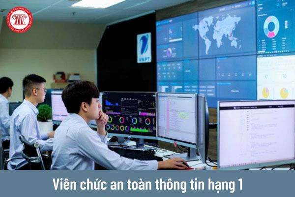 Viên chức có chức danh an toàn thông tin hạng 1 nhận mức lương bao nhiêu?