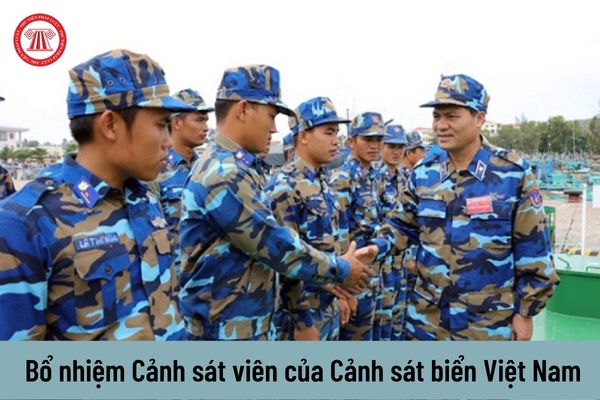 Tiêu chuẩn để bổ nhiệm chức danh Cảnh sát viên của Cảnh sát biển Việt Nam?