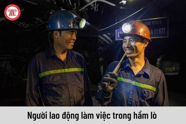 Khi làm việc trong hầm lò thì người lao động có được nghỉ trong giờ làm việc không?