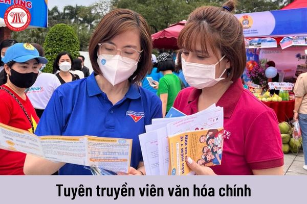 Tuyên truyền viên văn hóa chính được nhận mức lương như thế nào?