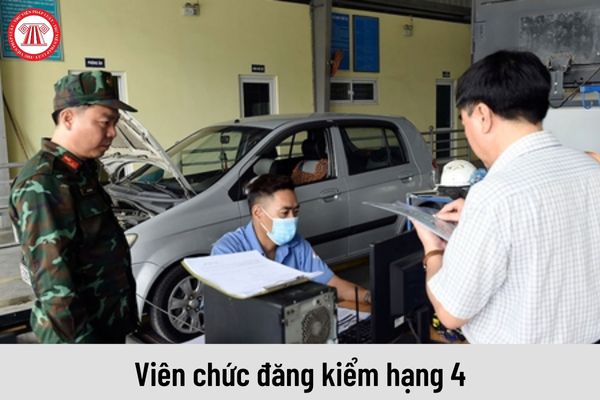 Từ ngày 01/7/2023 mức lương của viên chức đăng kiểm hạng 4 là bao nhiêu?