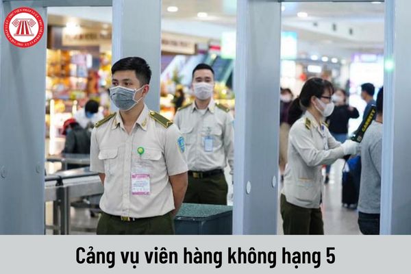 Mức lương của cảng vụ viên hàng không hạng 5 sẽ là bao nhiêu?